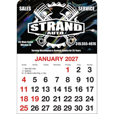 Stick-A-Pad™ Calendar - Full-Color