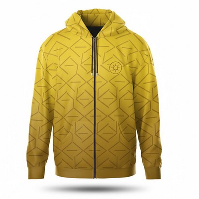 Unisex & Kids Sublimated Fleece Full Zip Hoodie