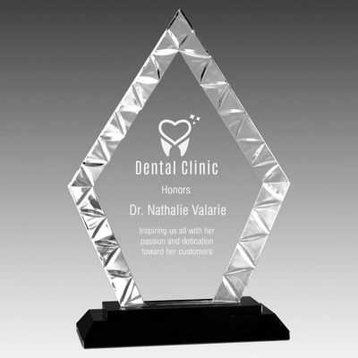 Diamond Accent Glass on Base