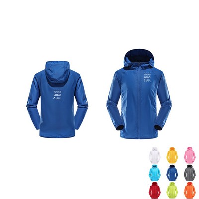 Custom Waterproof Hooded Jacket