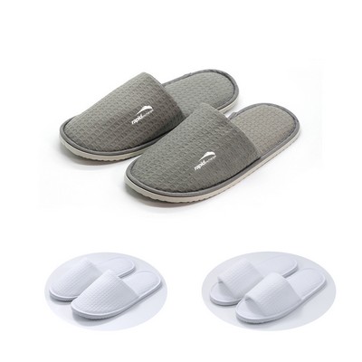 Spa Hotel Waffle Slippers