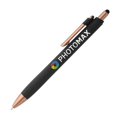 Nashville Recycled Plastic Pen with Stylus (Full Color Imprint)