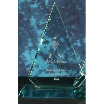 Medium Apex Jade Trophy Award (9")