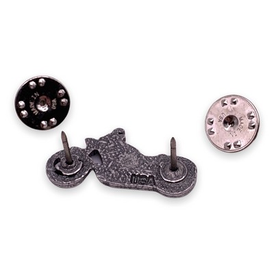 Motorcycle 5 Lapel Pin