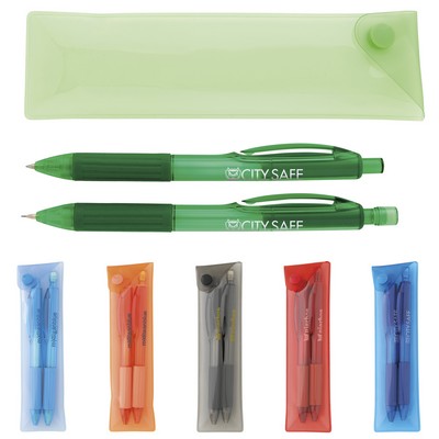 Good Value™ Cliff Gel Pen and Mechanical Pencil Set