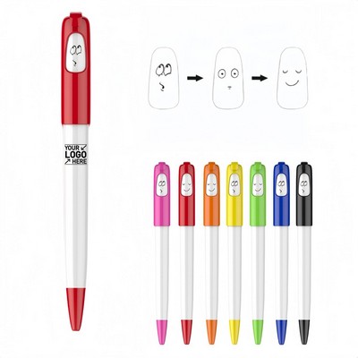 Creative Change Face Click Ballpoint Pen
