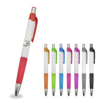 Colorful Push-Button Ballpoint Pen