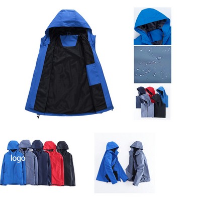 Rain Hooded Jacket