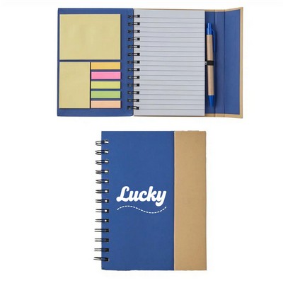 Custom Logo Spiral Journal With Pen