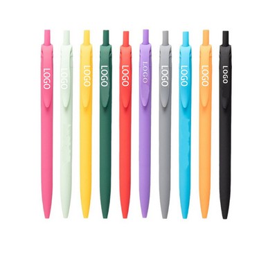 Medium Oil Pen Scrub Spray Plastic Ballpoint Pen