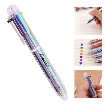 6-In-1 Multicolor Ballpoint Pen