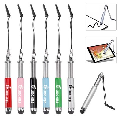 Retractable Alloy Mini Capacitive Pen