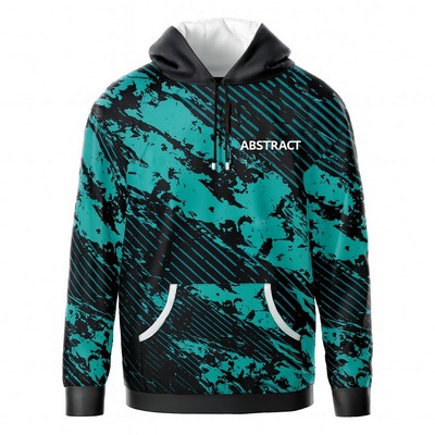 Unisex & Kids Cotton Hoodie With Kangaroo Pockets (Uv Print)