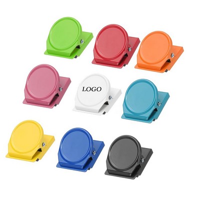 Candy Color Metal Magnet Hook Magnetic Clip