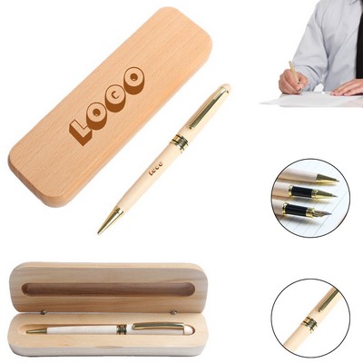Wooden Pen for Men Women