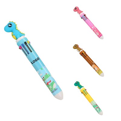 10-in-1 Multicolor Ballpoint Pen