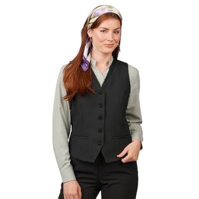 Edwards - Suiting & Neckwear - Women's Two-Pocket Ottoman Trim Vest