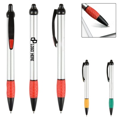 Rubber Grip Ballpoint Pen