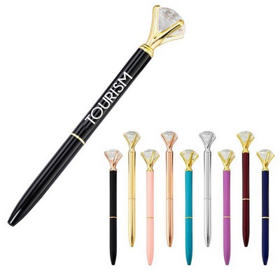 Diamond Crown Ballpoint Pen