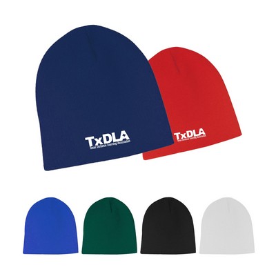 8" Acrylic Knitting Beanie/Cap