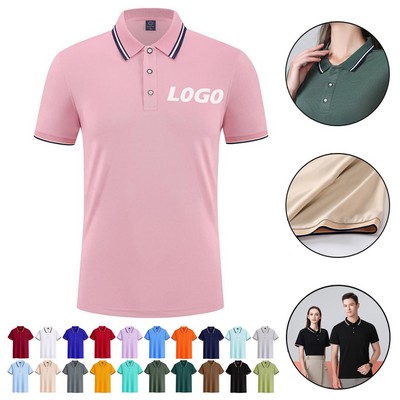 Polo Short-Sleeved Work Clothes