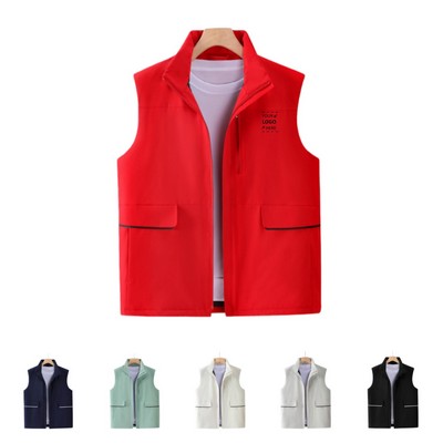 Unisex Winter Jackets Waterproof Warm Vest