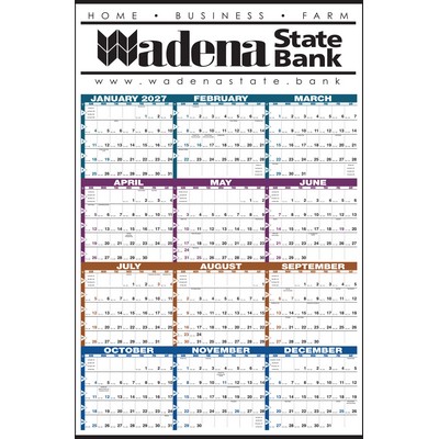 Year-In-View® Production Planner Calendar