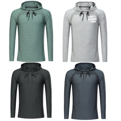 Men's Long Sleeve Running Hoodie