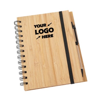 Bamboo Coil Notebook