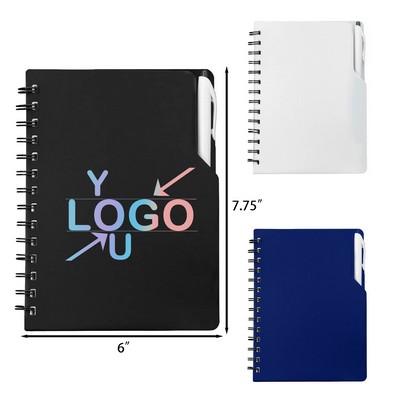 Twist Notebook and Pen