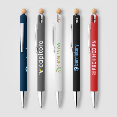 Cavo Recycled Aluminum Fidget Pen - Full-Color Inkjet