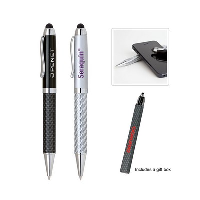 Stylus Twist Metal Ballpoint Pen