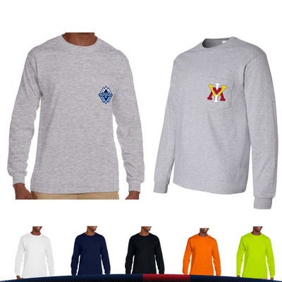 Gildan® 100% Cotton Long Sleeve T-Shirts