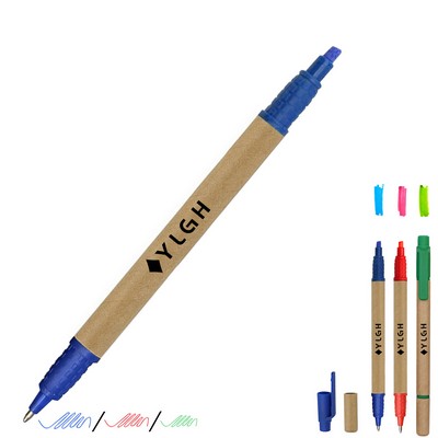 Highlighter Paper Tube Pen