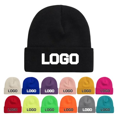 Classic Stretchy Acrylic Beanies Hat
