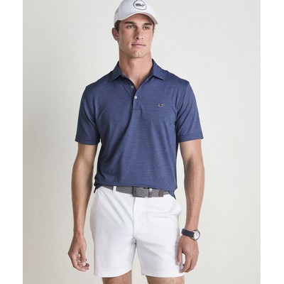 Vineyard Vines Men's St. Jean Stripe Sankaty Performance Polo