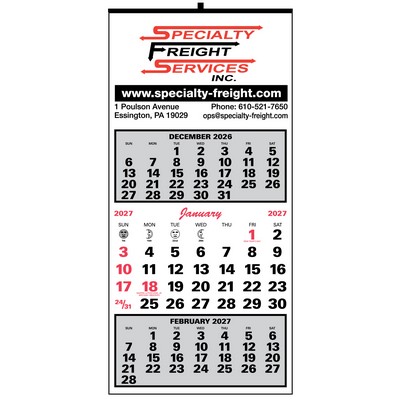 #60 Commercial Wall Calendar