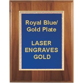 Cherry Plaque 7" x 9" – Blue/Gold 5" x 7" Florentine Plate