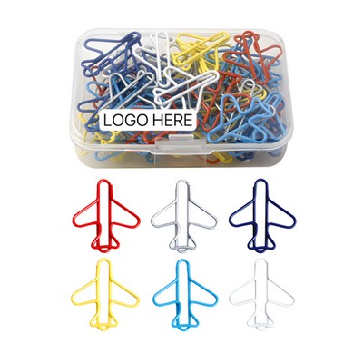 Airplane Shaped Paper Clips