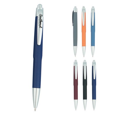 Non-slip Grip Plastic Ballpoint Pen