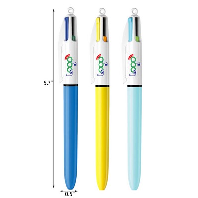 4-Color Retractable Ball Pens