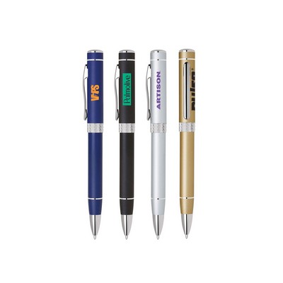 Aluminum Diamond Ballpoint Twist Metal Pen