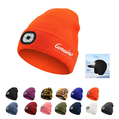 Rechargeable Led Beanie