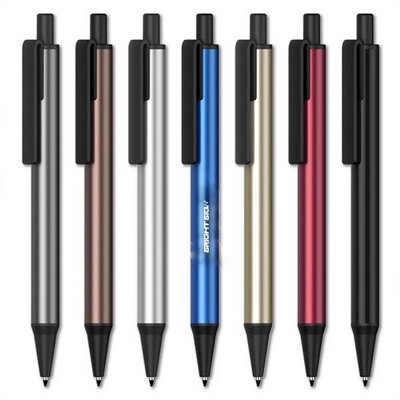 Retractable Click Metal Ballpoint Pen