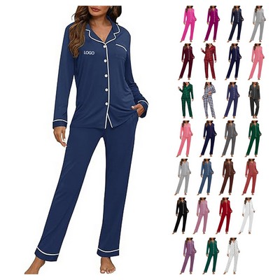 Women's Long Sleeve Pajama Set