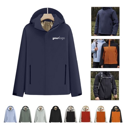 Waterproof Winter Hooded Jacket