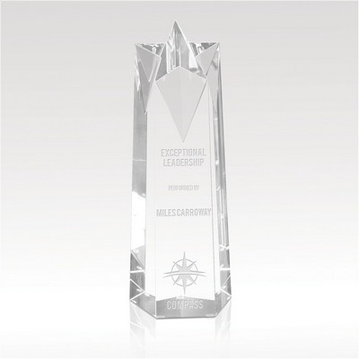 Star Crystal Award - Soaring Star 14"