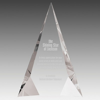 Crystal Facet Triangle