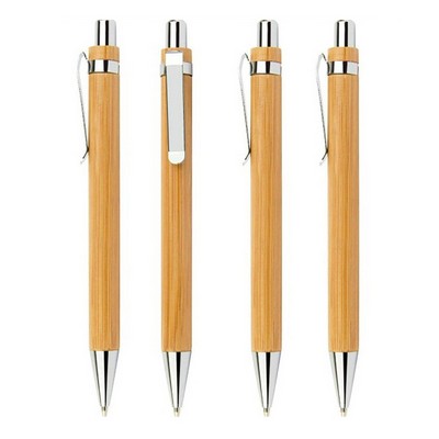 Wooden Retractable Ballpoint Pens