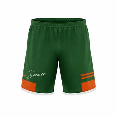 Men's Sublimated Soccer Shorts Mesh 160G